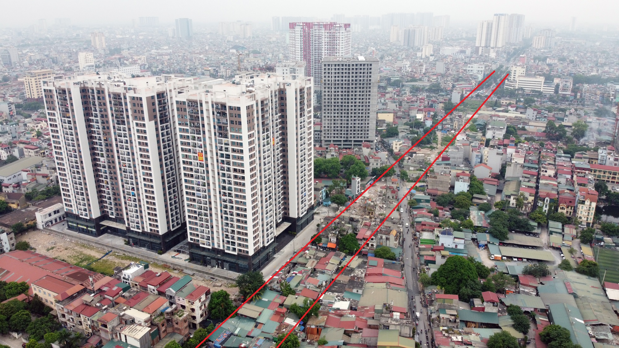 đường sẽ mở theo qui hoạch ở phường Giáp Bát, Hoàng Mai, Hà Nội - Ảnh 4. đường sẽ mở theo qui hoạch ở phường Giáp Bát, Hoàng Mai, Hà Nội - Ảnh 4.