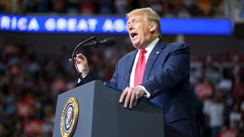 Tik Tok đối mặt rủi ro mới từ Tổng thống Donald Trump - Ảnh 1. Tik Tok đối mặt rủi ro mới từ Tổng thống Donald Trump - Ảnh 1.