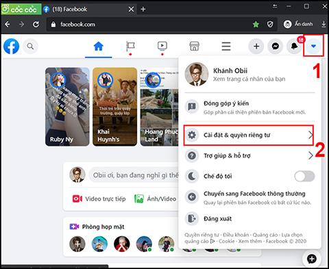 Cách khóa tài khoản facebook tạm thời trên điện thoại và máy tính đơn giản - Ảnh 5. Cách khóa tài khoản facebook tạm thời trên điện thoại và máy tính đơn giản - Ảnh 5.