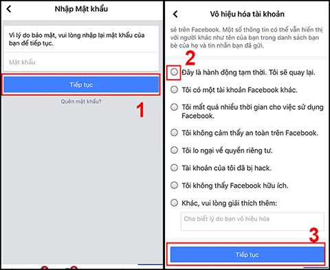 Cách khóa tài khoản facebook tạm thời trên điện thoại và máy tính đơn giản - Ảnh 3. Cách khóa tài khoản facebook tạm thời trên điện thoại và máy tính đơn giản - Ảnh 3.