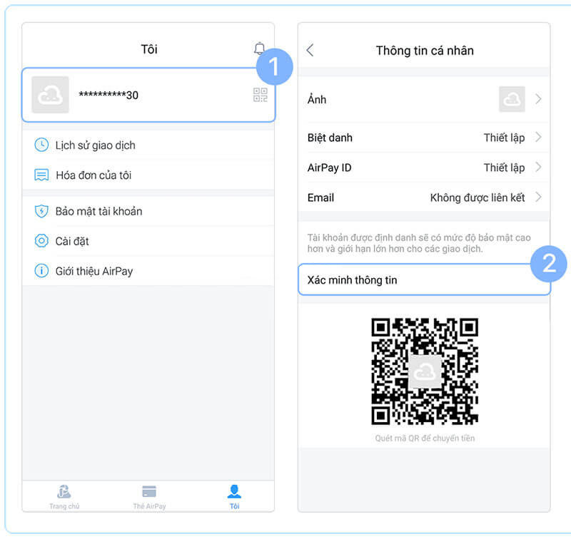 Hướng dẫn đăng kí và cách sử dụng ví điện tử Airpay thanh toán Online an toàn nhất - Ảnh 8. Hướng dẫn đăng kí và cách sử dụng ví điện tử Airpay thanh toán Online an toàn nhất - Ảnh 8.
