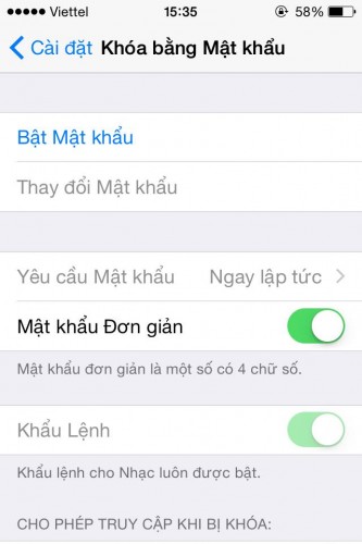 Hướng dẫn cách khóa ứng dụng và màn hình trên thiết bị iPhone - Ảnh 6. Hướng dẫn cách khóa ứng dụng và màn hình trên thiết bị iPhone - Ảnh 6.