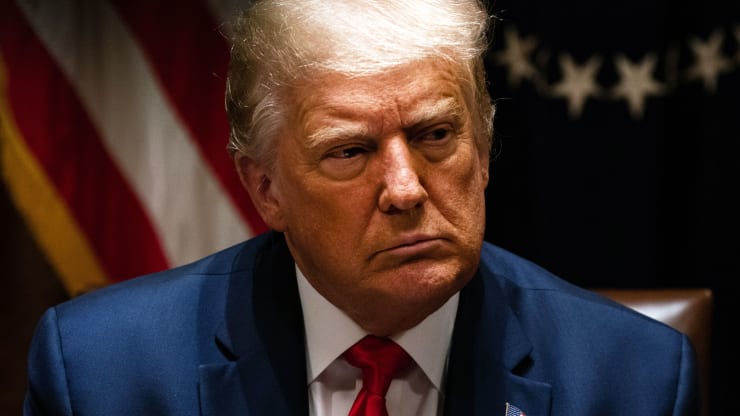 Tổng thống Trump tuyên bố sẽ cấm TikTok ngay ngày 1/8 - Ảnh 1. Tổng thống Trump tuyên bố sẽ cấm TikTok ngay ngày 1/8 - Ảnh 1.