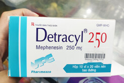 Toàn bộ lô thuốc Detracyl 250 do Dược Cửu Long sản xuất bị thu hồi