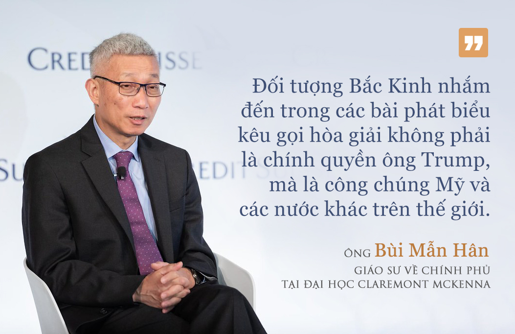 Trung Quốc đối đầu với ông Trump nhưng muốn giảng hòa với nước Mỹ - Ảnh 5. Trung Quốc đối đầu với ông Trump nhưng muốn giảng hòa với nước Mỹ - Ảnh 5.