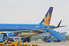 Vietnam Airlines dự kiến tiết kiệm 2 triệu USD/năm nhờ lắp cánh cong cho tàu bay