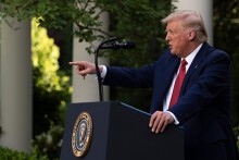 Tổng thống Trump: Vì sự kiểm soát của Trung Quốc, thị trường Hong Kong sẽ 'lụi tàn'