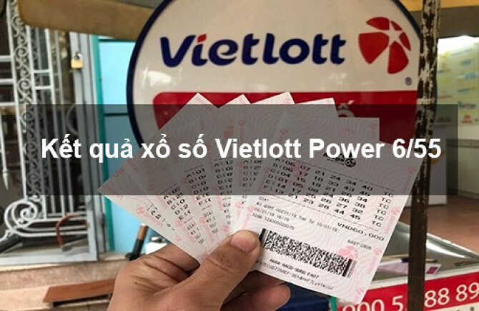 Xem kết quả xổ số Vietlott Power 6/55 hôm nay mới nhất