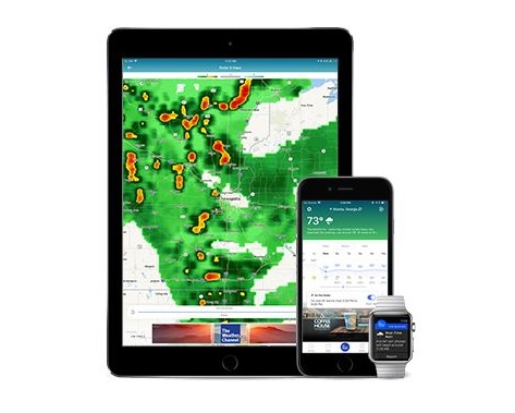 Tổng hợp những ứng dụng dự báo thời tiết hiện nay cho Android và iOS - Ảnh 6. Tổng hợp những ứng dụng dự báo thời tiết hiện nay cho Android và iOS - Ảnh 6.