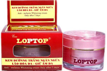 Lô kem dưỡng trắng, ngừa lão hoá nhãn hiệu LOPTOP có chứa chất cấm bị thu hồi