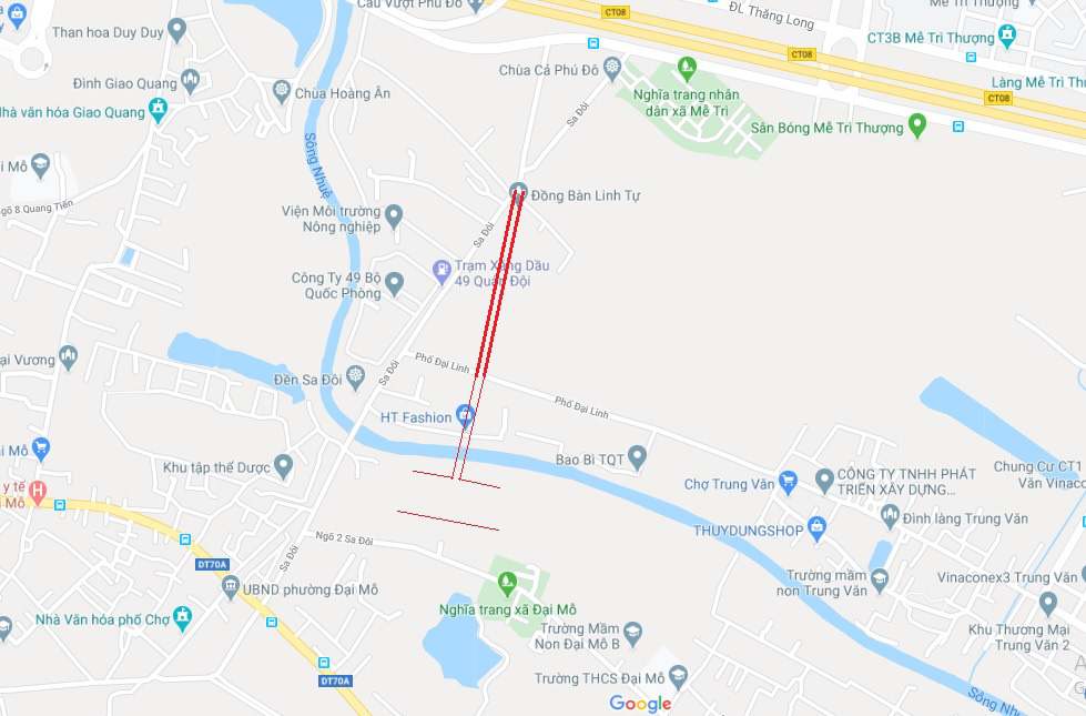 3 đường sẽ mở ở phường Phú Đô, Nam Từ Liêm - Ảnh 1. 3 đường sẽ mở ở phường Phú Đô, Nam Từ Liêm - Ảnh 1.