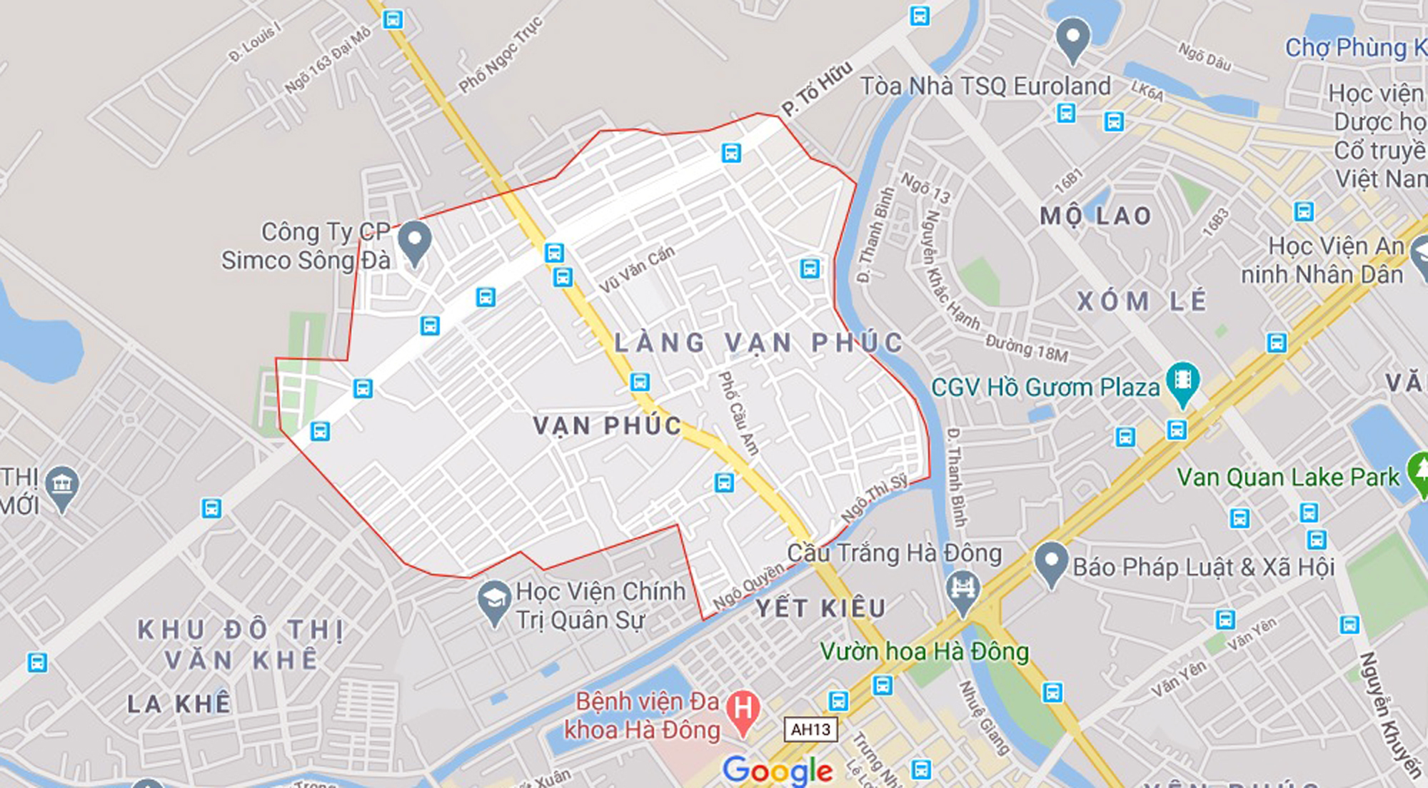 Ba đường sẽ mở theo qui hoạch ở phường Vạn Phúc, Hà Đông, Hà Nội - Ảnh 1. Ba đường sẽ mở theo qui hoạch ở phường Vạn Phúc, Hà Đông, Hà Nội - Ảnh 1.