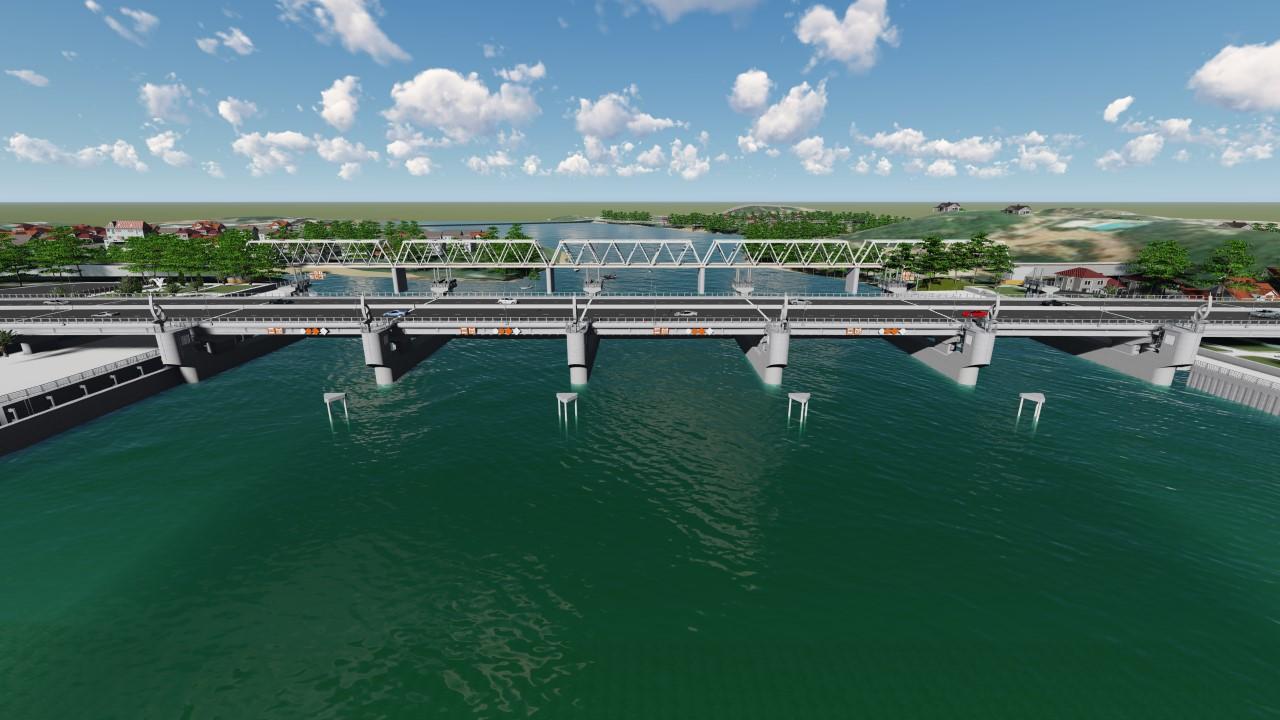 Khánh Hòa xây đập ngập ngăn mặn hơn 750 tỉ đồng trên sông Cái Nha Trang - Ảnh 2.