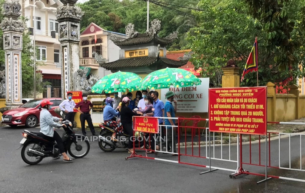 Hải Phòng: Tạm dừng một số hoạt động dịch vụ tại quận Đồ Sơn liên quan ca nghi nhiễm Covid-19 - Ảnh 1. Hải Phòng: Tạm dừng một số hoạt động dịch vụ tại quận Đồ Sơn liên quan ca nghi nhiễm Covid-19 - Ảnh 1.