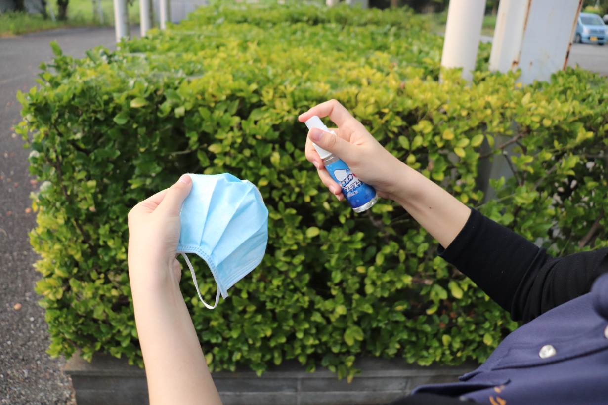 Bình xịt làm mát khẩu trang của hãng Big Bio. (Ảnh: Big Bio). Bình xịt làm mát khẩu trang của hãng Big Bio. (Ảnh: Big Bio).