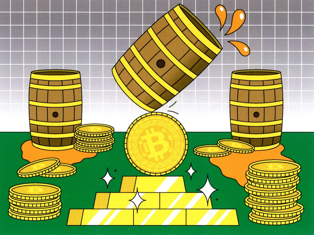 Nhà đầu tư tích trữ vàng, bitcoin và whisky để xoa dịu nỗi lo lạm phát - Ảnh 1. Nhà đầu tư tích trữ vàng, bitcoin và whisky để xoa dịu nỗi lo lạm phát - Ảnh 1.