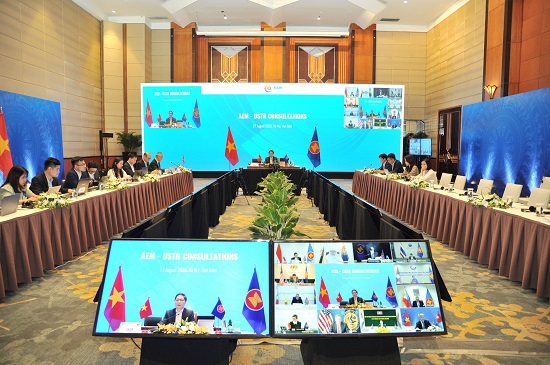 ASEAN và Mỹ sẽ tiếp tục áp dụng nhiều biện pháp đẩy mạnh phục hồi kinh tế - Ảnh 1.