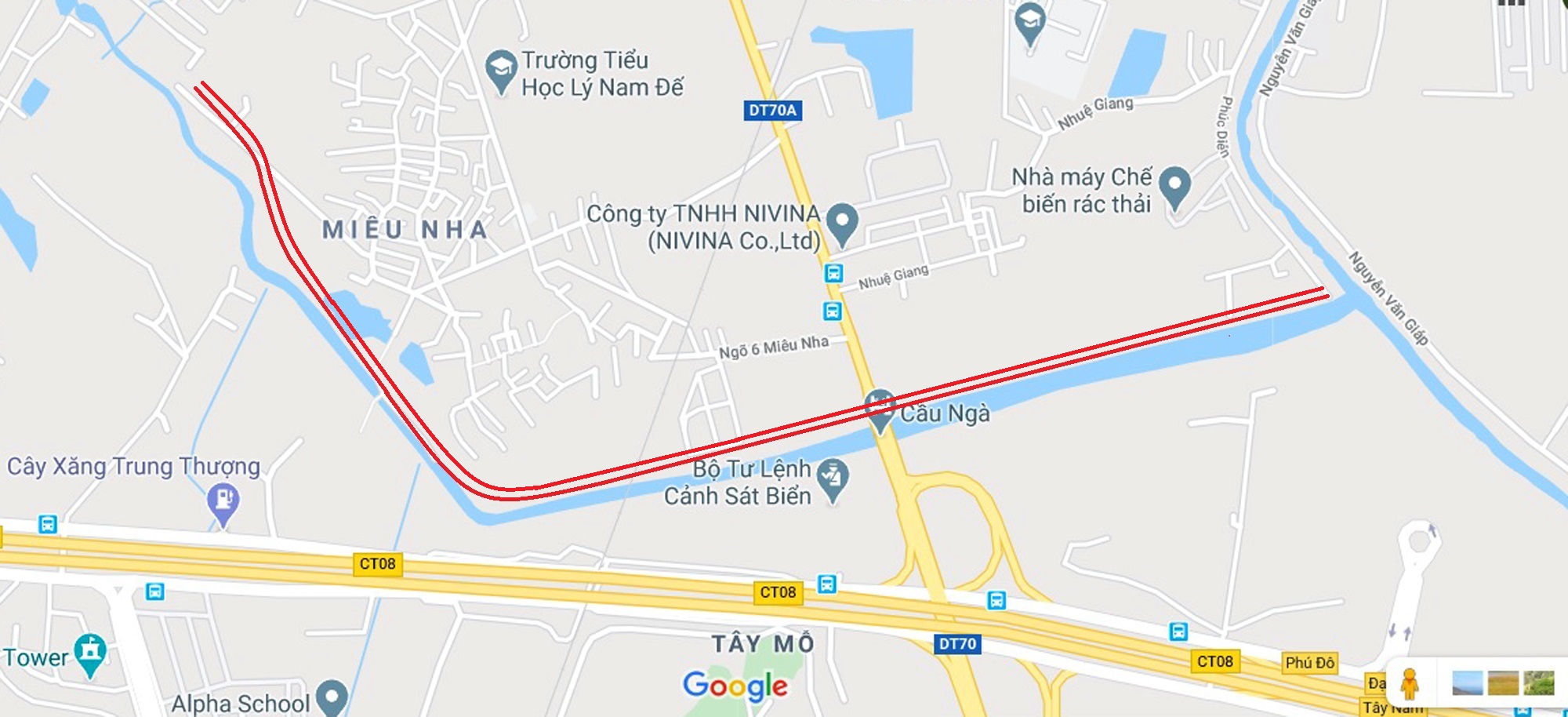 đường sẽ mở theo qui hoạch ở phường Tây Mỗ, Nam Từ Liêm, Hà Nội - Ảnh 2. đường sẽ mở theo qui hoạch ở phường Tây Mỗ, Nam Từ Liêm, Hà Nội - Ảnh 2.