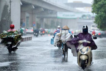 Dự báo thời tiết miền Bắc hôm nay 4/8: Mưa lớn kéo dài ở Hà Nội, Hải Phòng và các tỉnh lân cận