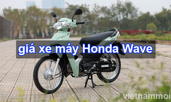 Bảng giá xe máy honda wave mới nhất năm 2020