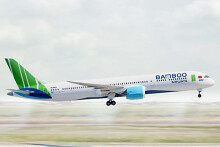 Bamboo Airways dẫn đầu về tỉ lệ số chuyến bay đúng giờ nhất ngành hàng không
