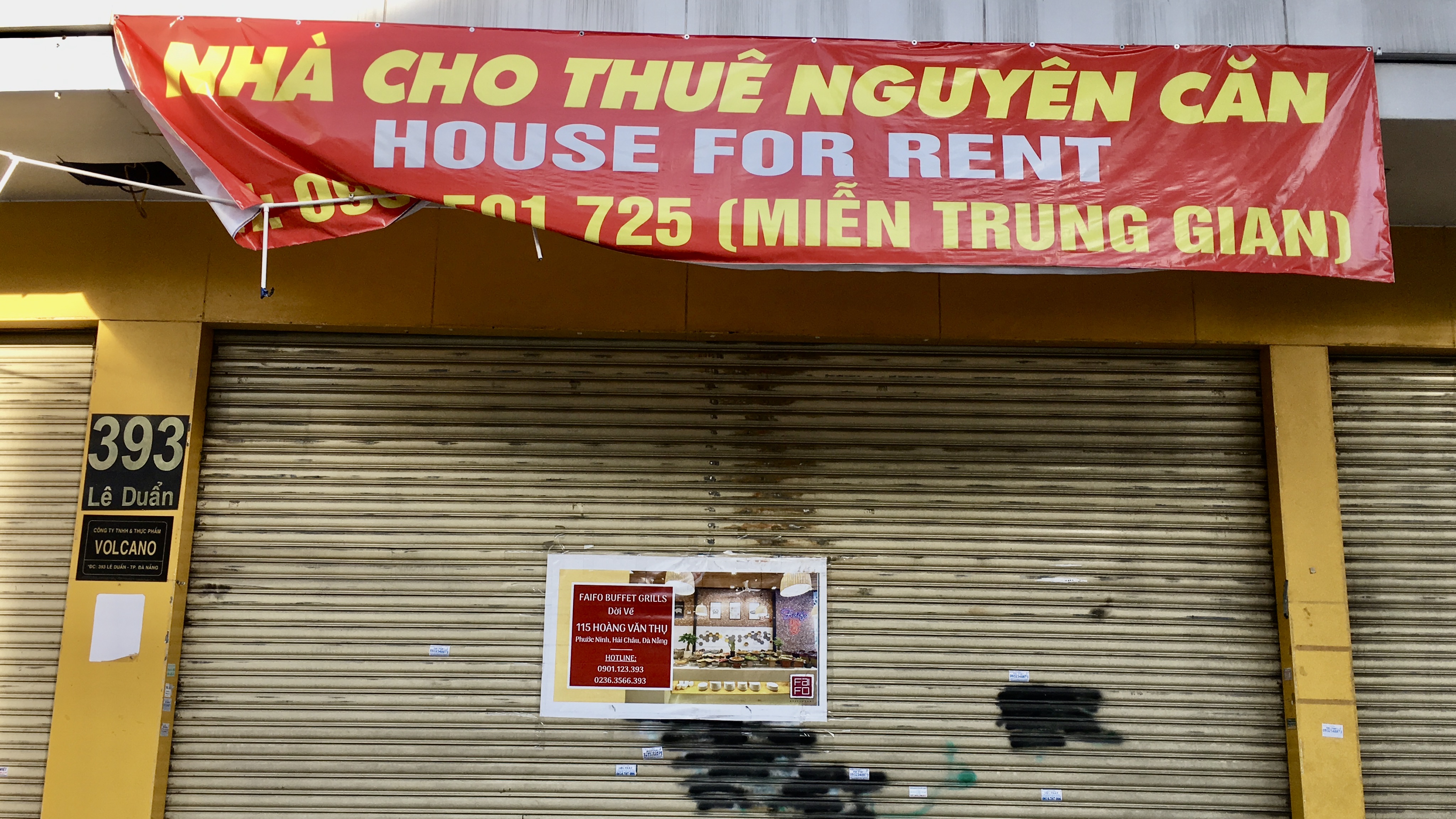 Cho thuê, sang nhượng mặt bị 'ế' ở các tuyến phố chuyên doanh lớn Đà Nẵng khi dịch COVID-19 phức tạp - Ảnh 2.