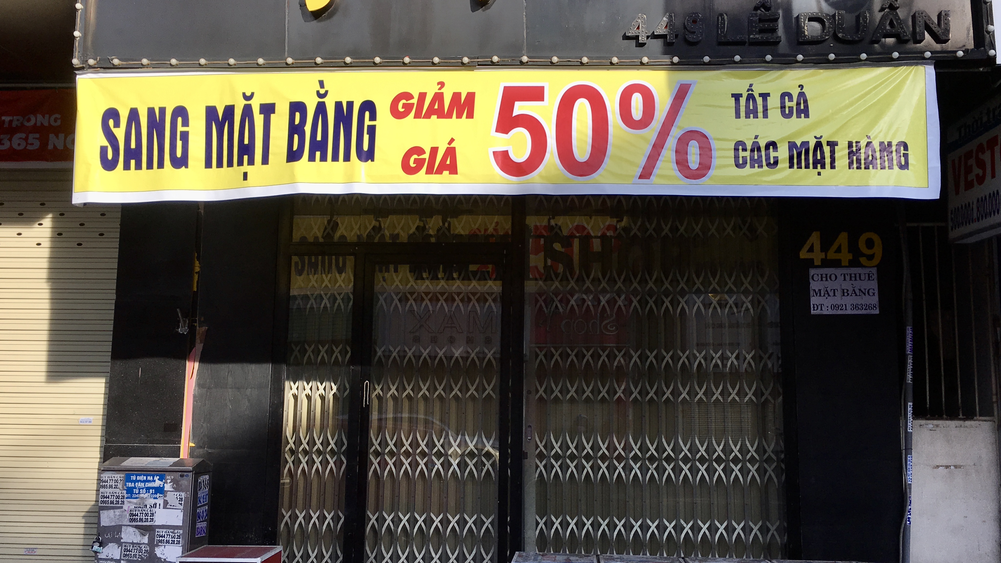 Cho thuê, sang nhượng mặt bị 'ế' ở các tuyến phố chuyên doanh lớn Đà Nẵng khi dịch COVID-19 phức tạp - Ảnh 3.