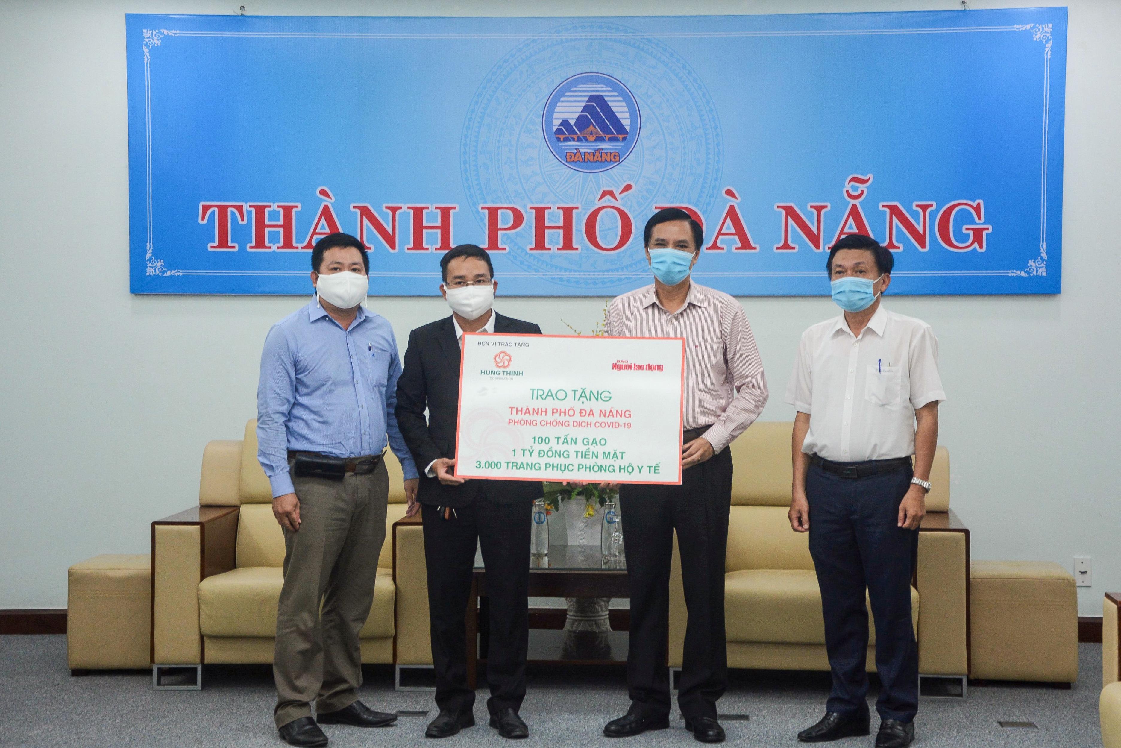 Tập đoàn Hưng Thịnh tiếp sức TP Đà Nẵng và tỉnh Quảng Nam phòng chống dịch COVID-19 - Ảnh 3. Tập đoàn Hưng Thịnh tiếp sức TP Đà Nẵng và tỉnh Quảng Nam phòng chống dịch COVID-19 - Ảnh 3.