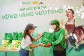 Grab tiếp tục tiếp sức cộng đồng chống Covid-19