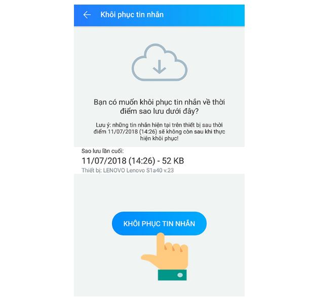 Cách khôi phục tin nhắn đã xóa trên zalo, Facebook, Viber trên điện thoại - Ảnh 2. Cách khôi phục tin nhắn đã xóa trên zalo, Facebook, Viber trên điện thoại - Ảnh 2.