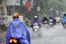 Thời tiết Hà Nội hôm nay 13/9: Nhiều mây, sáng và đêm mưa dông, Hải Phòng có mưa vào chiều tối