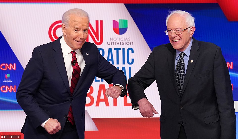 Thượng nghị sĩ Sanders lo lắng về tình trạng chiến dịch tranh cử của ông Biden - Ảnh 1. Thượng nghị sĩ Sanders lo lắng về tình trạng chiến dịch tranh cử của ông Biden - Ảnh 1.