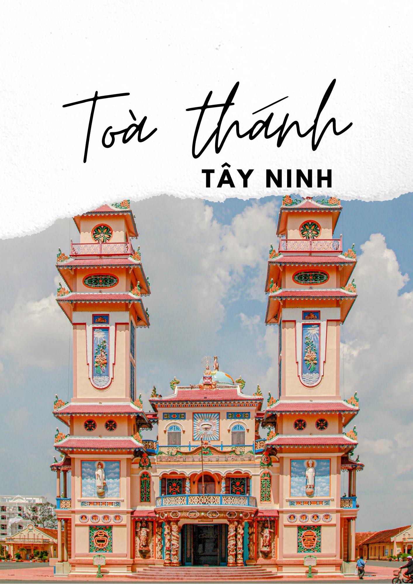 Tòa thánh Tây Ninh, công trình kiến trúc bê tông cốt tre nổi tiếng vùng Đông Nam Bộ - Ảnh 4. Tòa thánh Tây Ninh, công trình kiến trúc bê tông cốt tre nổi tiếng vùng Đông Nam Bộ - Ảnh 4.