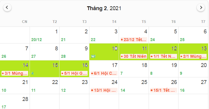 Đề xuất hai phương án nghỉ Tết Nguyên đán Tân Sửu 2021 - Ảnh 1. Đề xuất hai phương án nghỉ Tết Nguyên đán Tân Sửu 2021 - Ảnh 1.