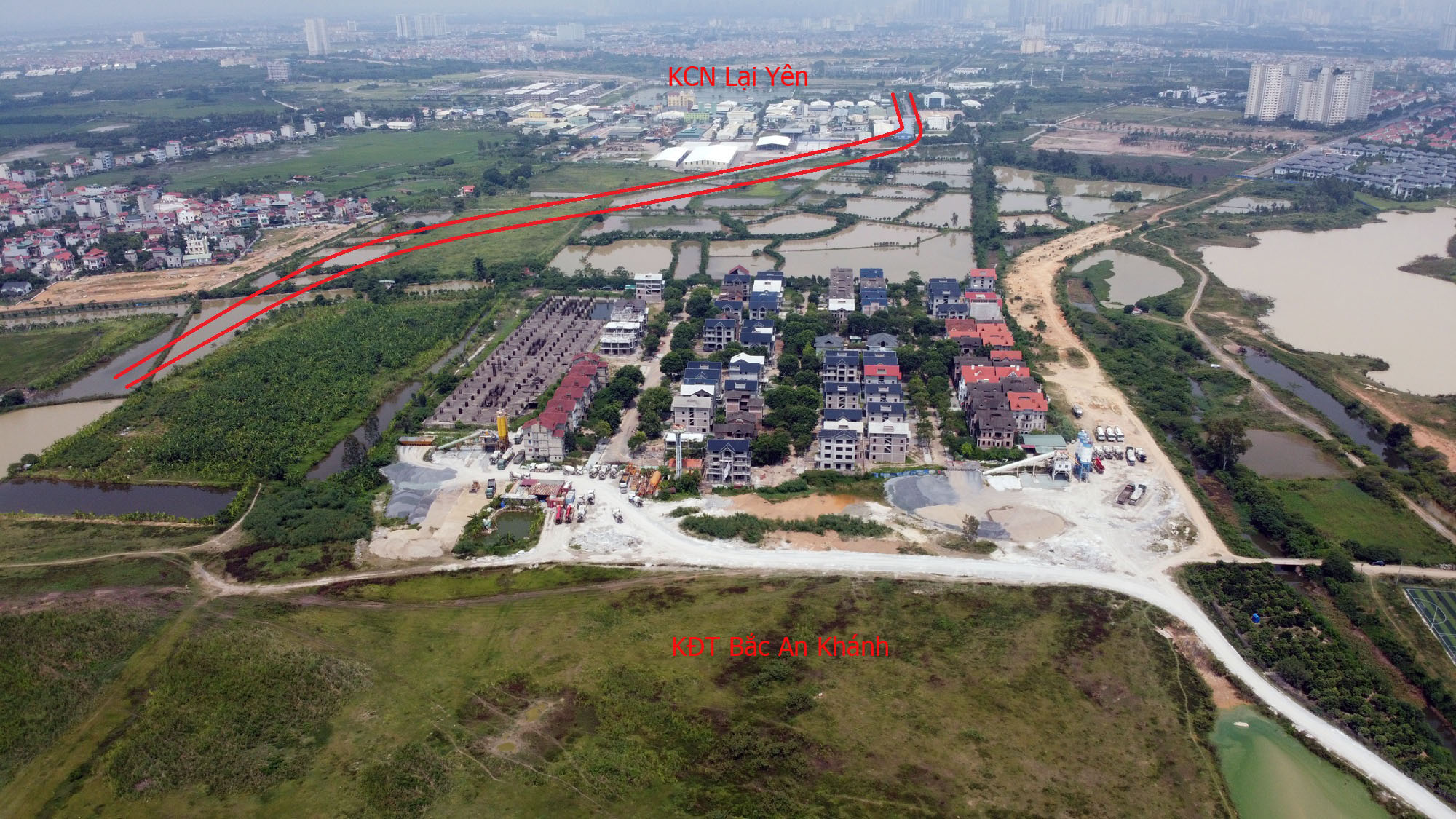 Đường sẽ mở theo qui hoạch ở Hà Nội: Toàn cảnh đường nối trục Tây Thăng Long đến gần Vành đai 4 - Ảnh 13.