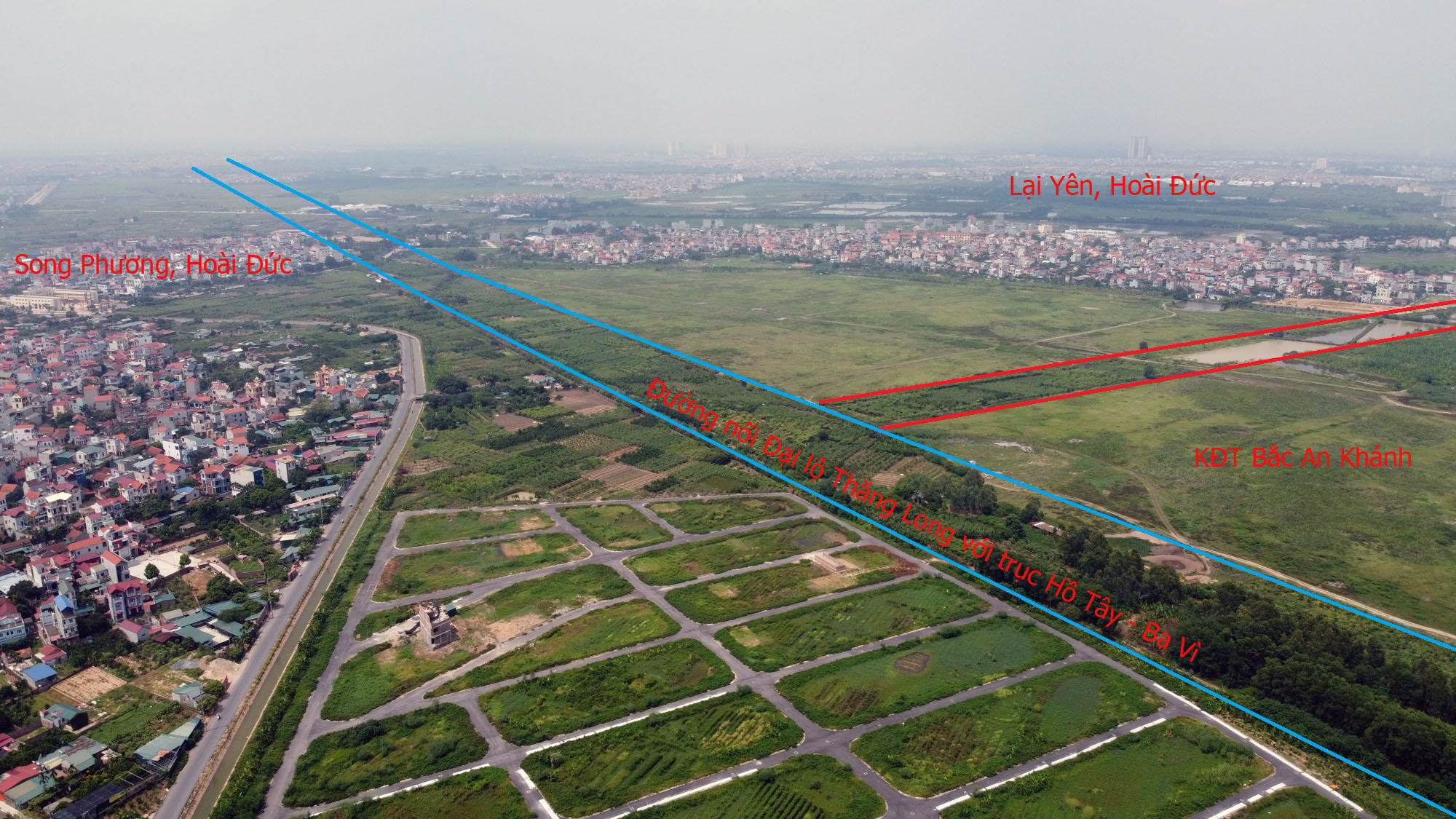 Đường sẽ mở theo qui hoạch ở Hà Nội: Toàn cảnh đường nối trục Tây Thăng Long đến gần Vành đai 4 - Ảnh 14.