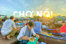 Một ngày lênh đênh tại chợ nổi Cái Răng