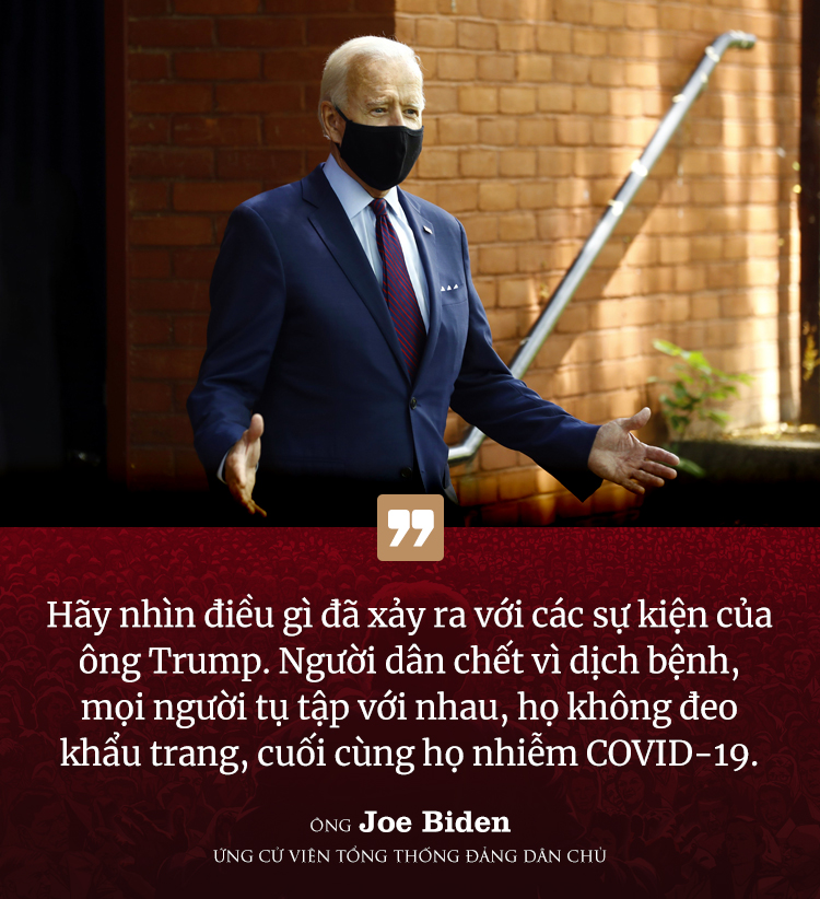 4 khác biệt sâu sắc giữa chiến dịch tranh cử của ông Trump và ông Biden - Ảnh 4. 4 khác biệt sâu sắc giữa chiến dịch tranh cử của ông Trump và ông Biden - Ảnh 4.