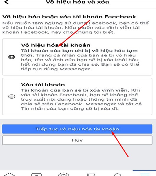 Cách khóa tài khoản facebook, Zalo tạm thời, vĩnh viễn với vài thao tác - Ảnh 5. Cách khóa tài khoản facebook, Zalo tạm thời, vĩnh viễn với vài thao tác - Ảnh 5.