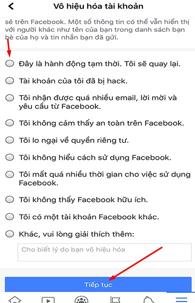 Cách khóa tài khoản facebook, Zalo tạm thời, vĩnh viễn với vài thao tác - Ảnh 6. Cách khóa tài khoản facebook, Zalo tạm thời, vĩnh viễn với vài thao tác - Ảnh 6.