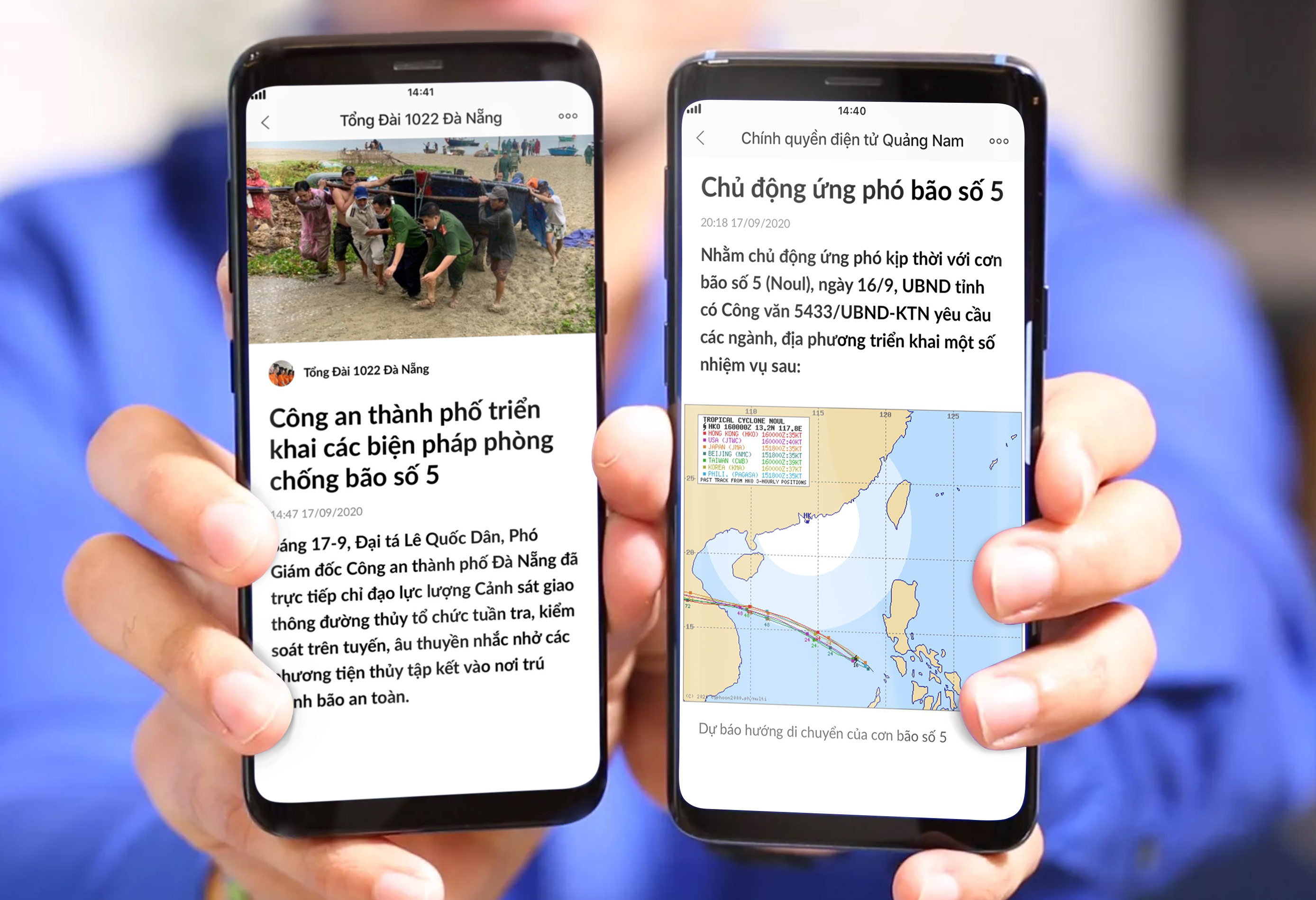 Ứng phó bão số 5 thời ứng dụng OTT - Ảnh 1.