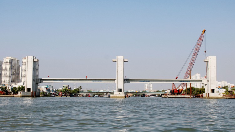 Dự án Giải quyết ngập do triều - giai đoạn 1 dự kiến đưa vào vận hành vào tháng 10/2020. (Ảnh: Báo Đấu thầu). Dự án Giải quyết ngập do triều - giai đoạn 1 dự kiến đưa vào vận hành vào tháng 10/2020. (Ảnh: Báo Đấu thầu).