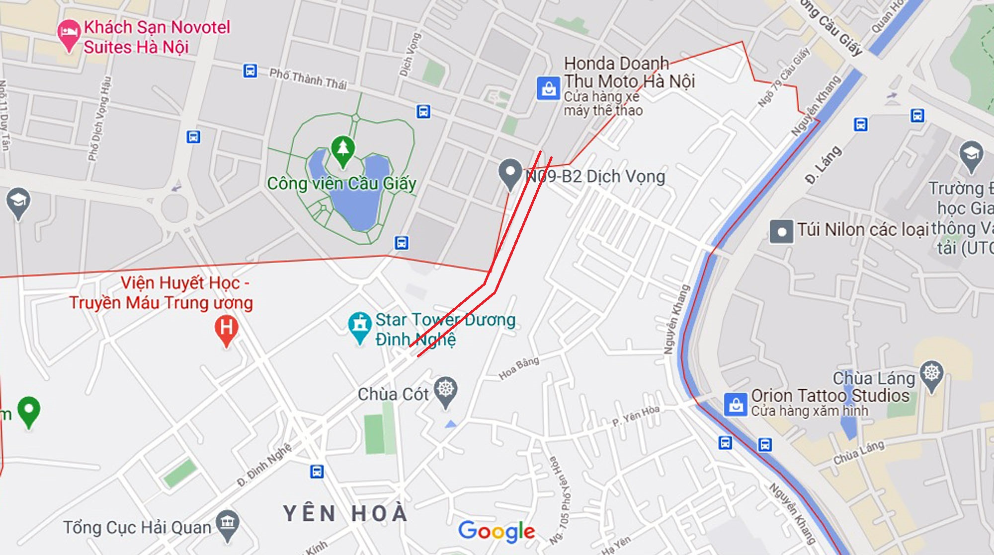 đường sẽ mở theo qui hoạch ở phường Yên Hòa, Cầu Giấy, Hà Nội - Ảnh 2. đường sẽ mở theo qui hoạch ở phường Yên Hòa, Cầu Giấy, Hà Nội - Ảnh 2.
