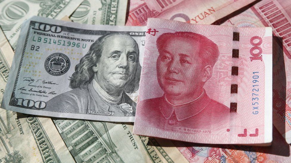Nhân dân tệ đang tăng giá mạnh so với đồng USD - Ảnh 1. Nhân dân tệ đang tăng giá mạnh so với đồng USD - Ảnh 1.