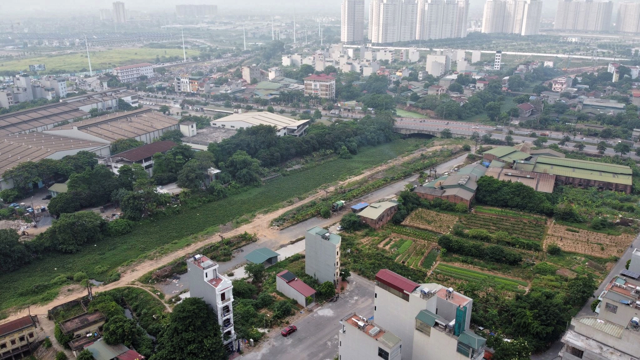 Đất dính qui hoạch ở phường Dương Nội, Hà Đông, Hà Nội - Ảnh 2.