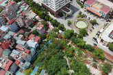 Vị trí ba đường sẽ mở theo qui hoạch ở phường Nghĩa Tân, Cầu Giấy, Hà Nội