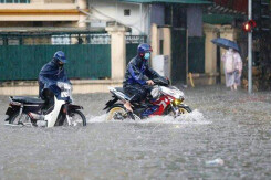 Thời tiết Hà Nội hôm nay 26/9: Nhiều mây, có mưa rào và dông, Hải Phòng đêm mưa to