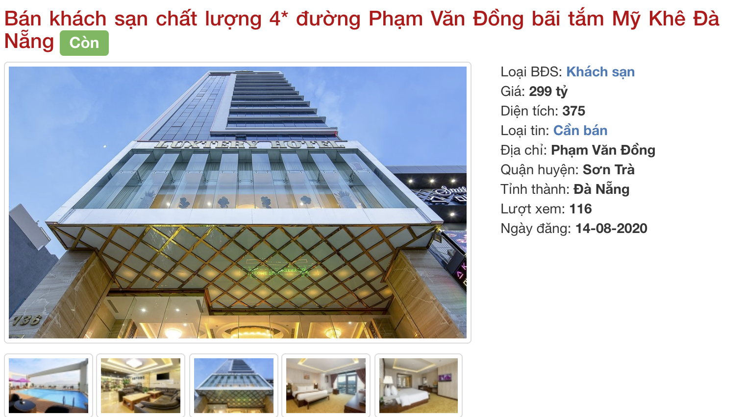Phố khách sạn Đà Nẵng 'tối đèn', rao bán hàng trăm tỉ đồng - Ảnh 14. Phố khách sạn Đà Nẵng 'tối đèn', rao bán hàng trăm tỉ đồng - Ảnh 14.