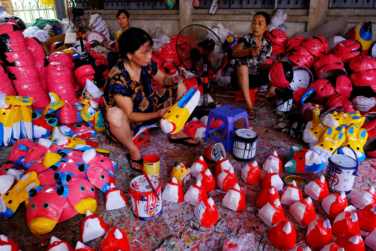 Du lịch dịp Trung Thu: Ghé thăm làng nghề đồ chơi dân gian gần Hà Nội - Ảnh 2. Du lịch dịp Trung Thu: Ghé thăm làng nghề đồ chơi dân gian gần Hà Nội - Ảnh 2.