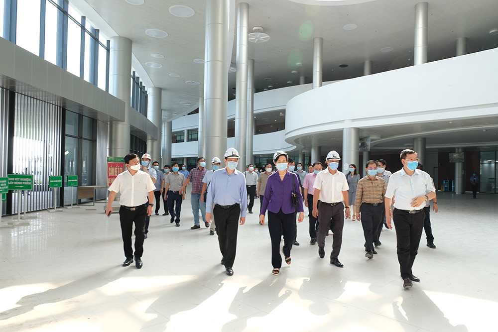 Bệnh viện Bạch Mai và Bệnh viện Việt Đức cơ sở 2 sẽ hoạt động vào cuối năm nay - Ảnh 1. Bệnh viện Bạch Mai và Bệnh viện Việt Đức cơ sở 2 sẽ hoạt động vào cuối năm nay - Ảnh 1.